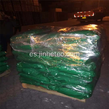 Pigmento verde cromo para productos de cemento